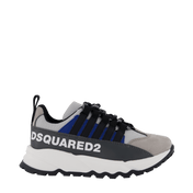 Dsquared2 slags unisex sneakers grå
