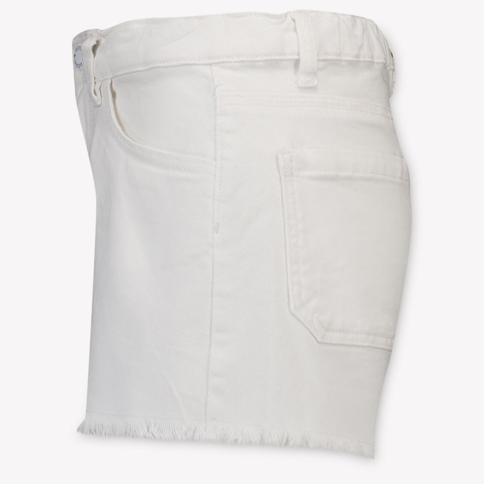 Mayoral Enfants Filles Short dans Blanc
