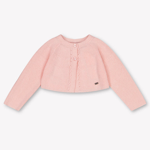 Mayoral Bambino Ragazze Cardigan dentro Rosa Chiaro