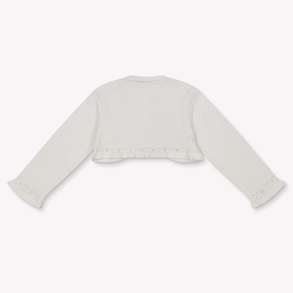 Mayoral Baby Girls Cardigan In OffWhite
