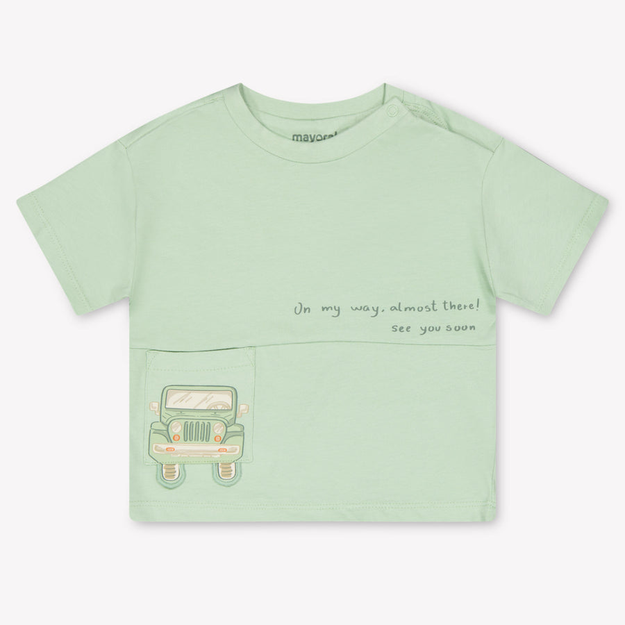 Mayoral Baby Jungen T-Shirt in Hellgrün