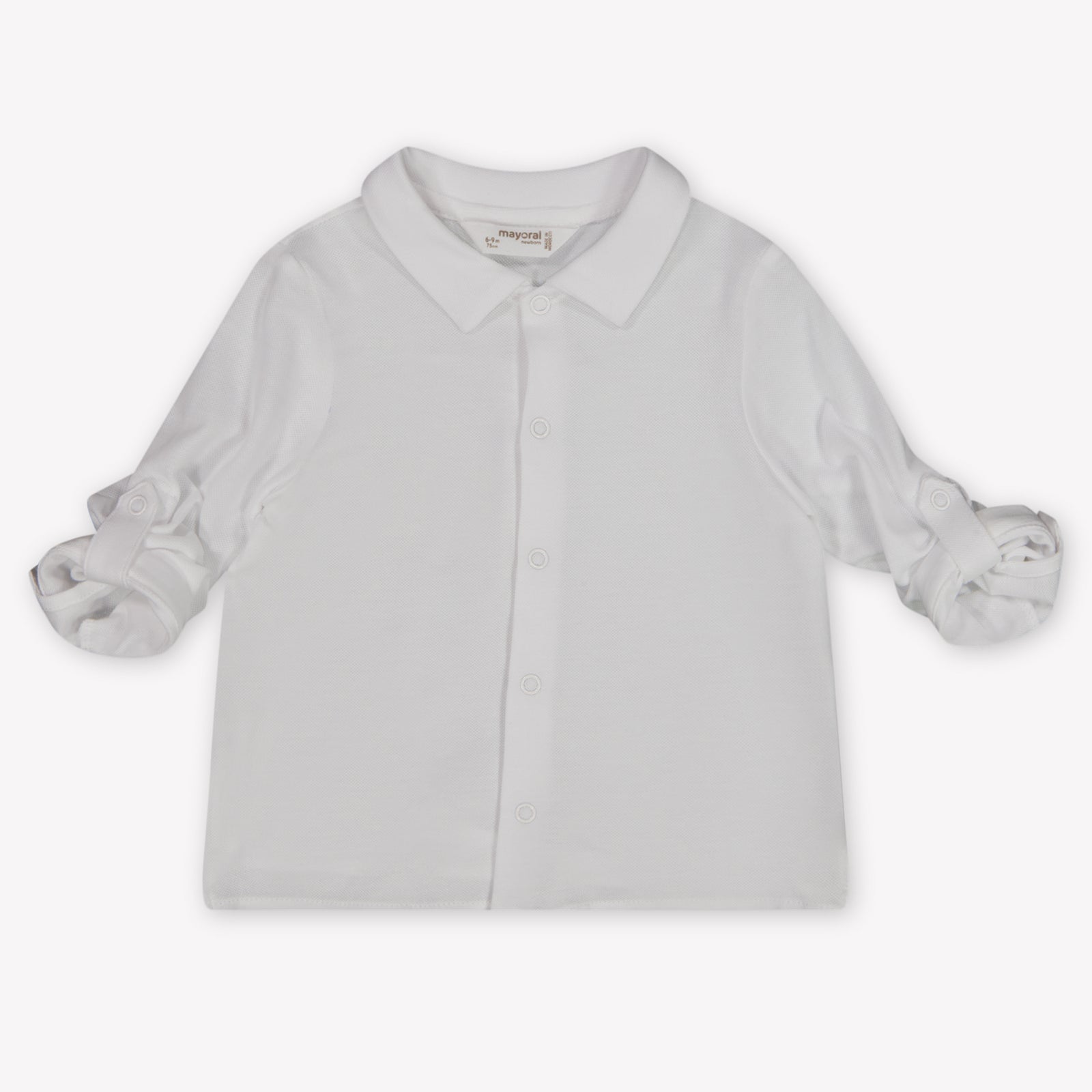Mayoral Baby Jungen Bluse rein Weiß