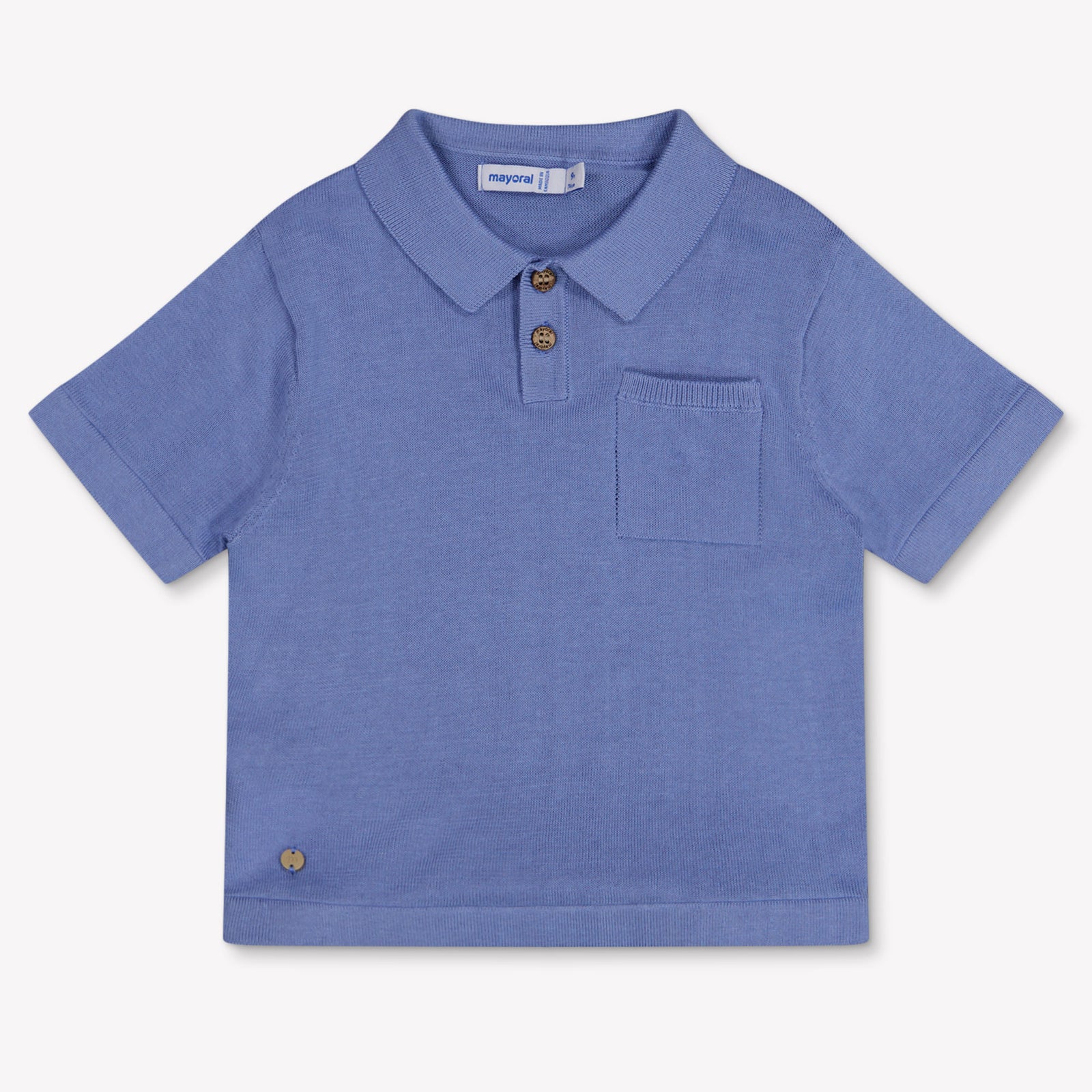 Mayoral Baby Boys Polo In Light Blue