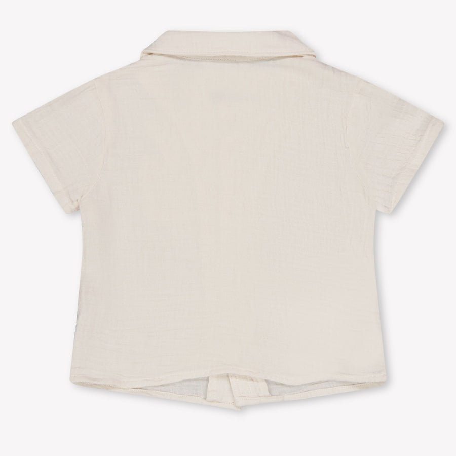 Mayoral Bébé Garçons Chemisier Beige Clair
