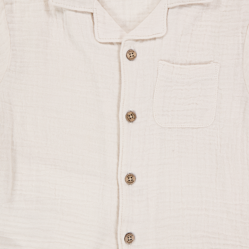 Mayoral Bambino Ragazzi Camicetta dentro Beige Chiaro