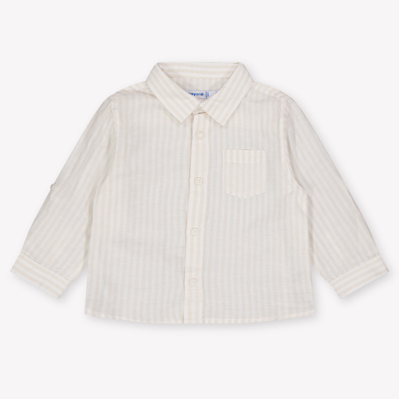 Mayoral Bébé Garçons Chemisier Beige Clair