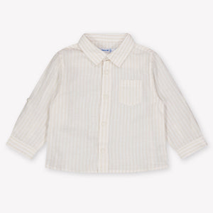 Mayoral Bébé Garçons Chemisier Beige Clair