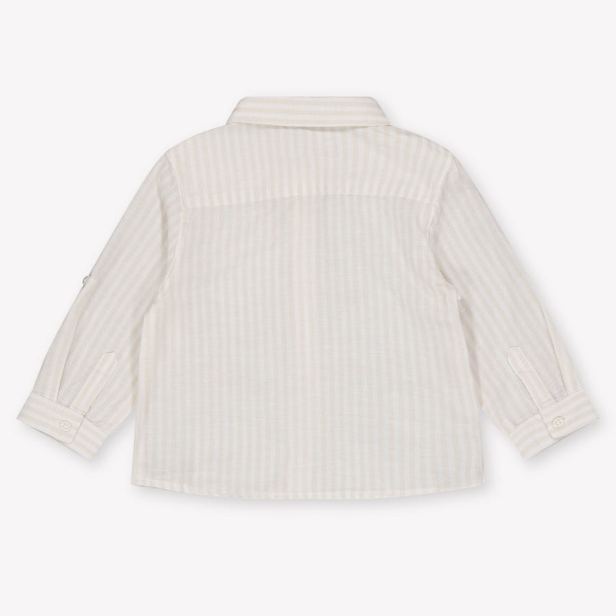 Mayoral Bébé Garçons Chemisier Beige Clair