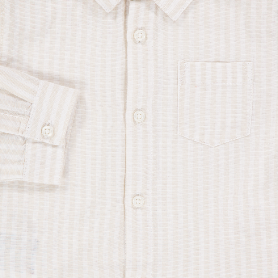 Mayoral Bébé Garçons Chemisier Beige Clair
