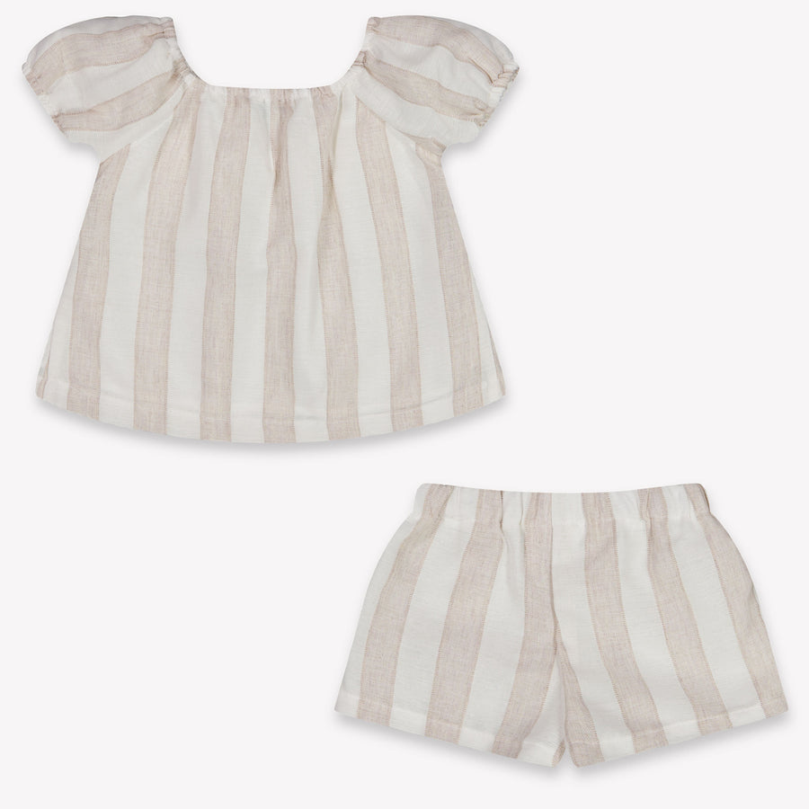 Mayoral Bambino Ragazze Impostato Beige