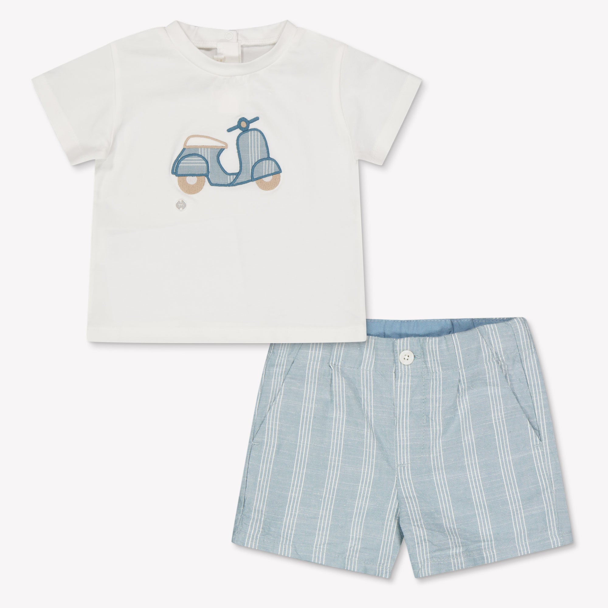 Mayoral bebe Chicos Establecer en Azul Claro