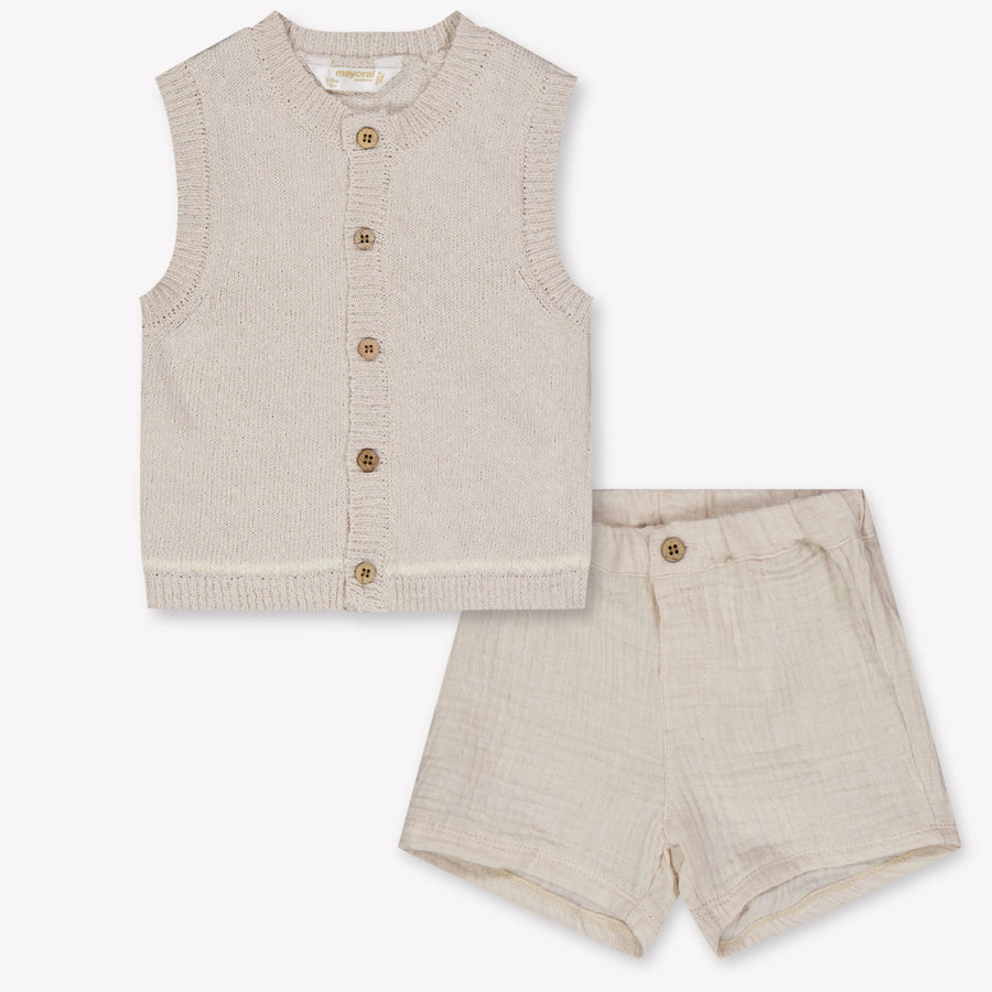 Mayoral Baby Jungen Einsetzen Beige