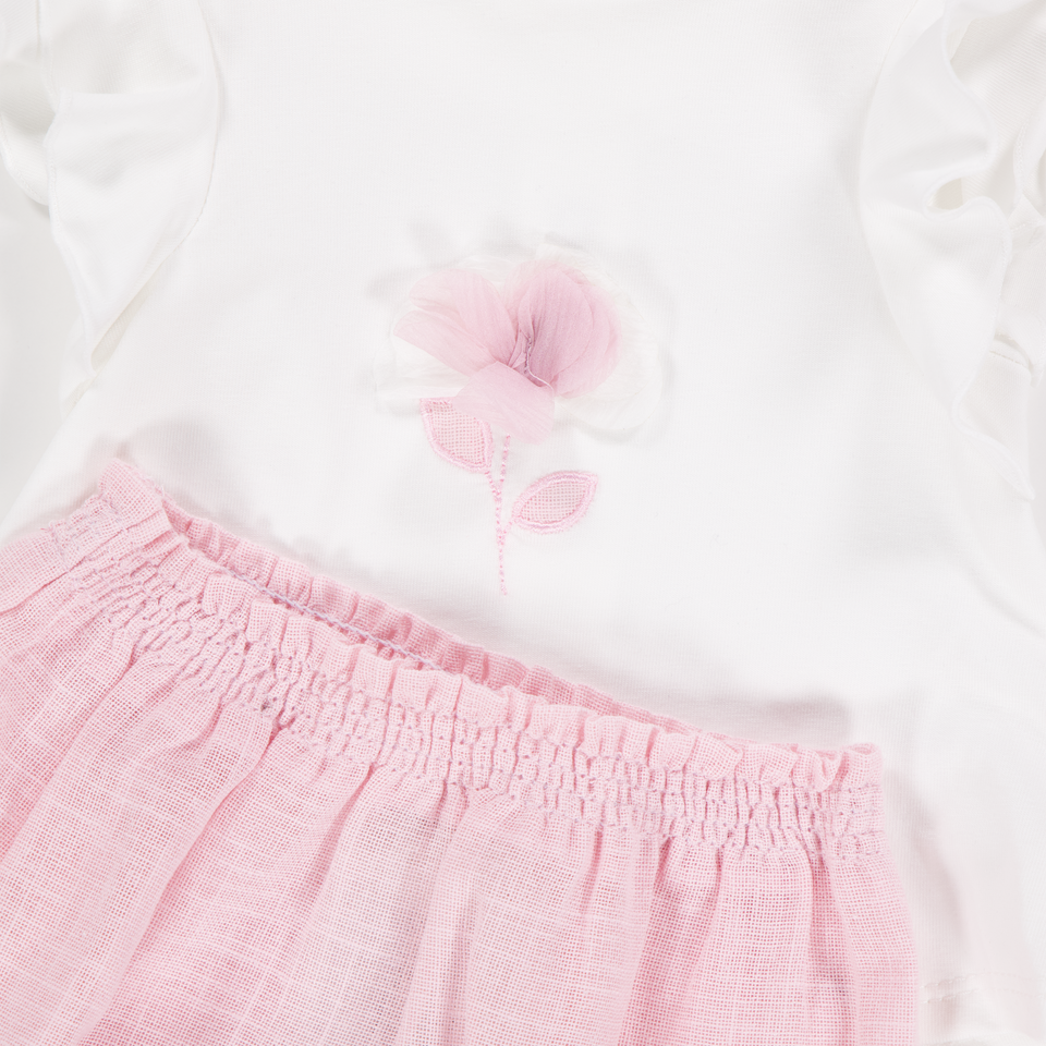 Mayoral bebe Chicas Establecer en Rosa claro