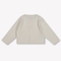 Mayoral Baby Mädchen Strickjacke In Grauweiß