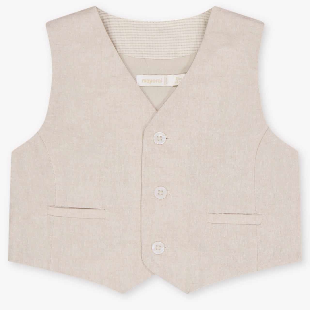 Mayoral Bébé Garçons Cardigan en Beige Clair