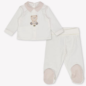 Mayoral bebe Chicos Mono corto en Blanco Roto