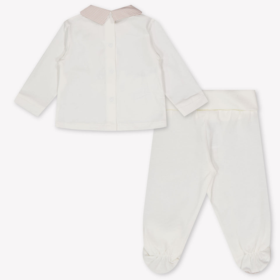 Mayoral Baby Jongens Boxpakje In Off White