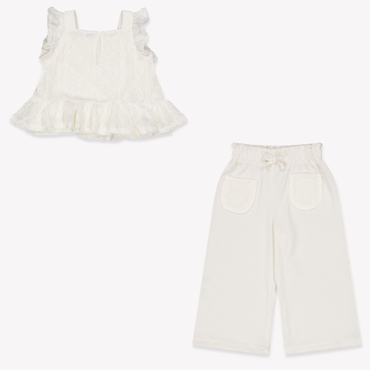 Mayoral Baby Girls Set In OffWhite