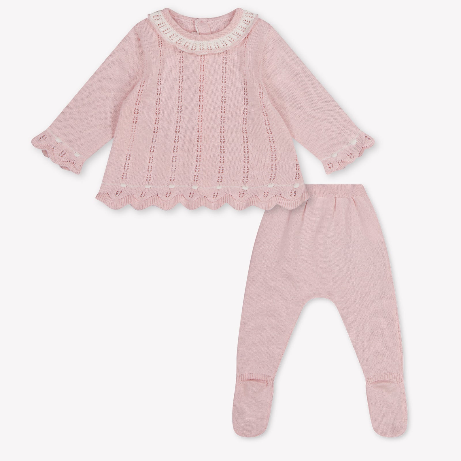 Mayoral Baby Girls Playsuit In Light Pink