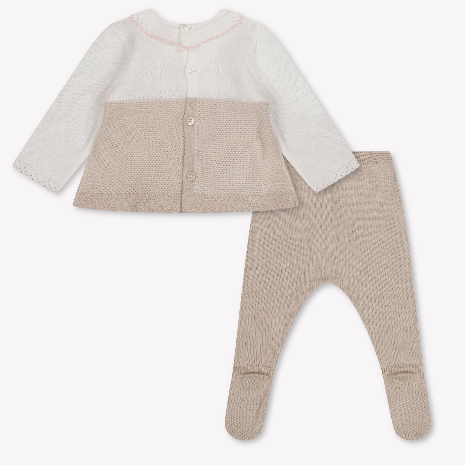 Mayoral Baby Girls Playsuit In Beige
