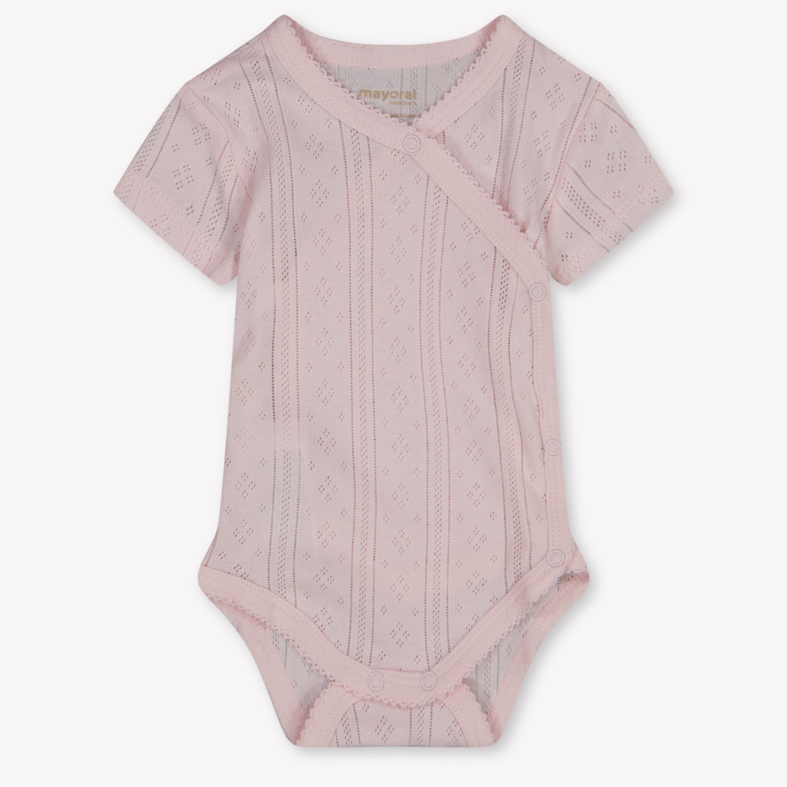 Mayoral Baby Girls Romper In Light Pink