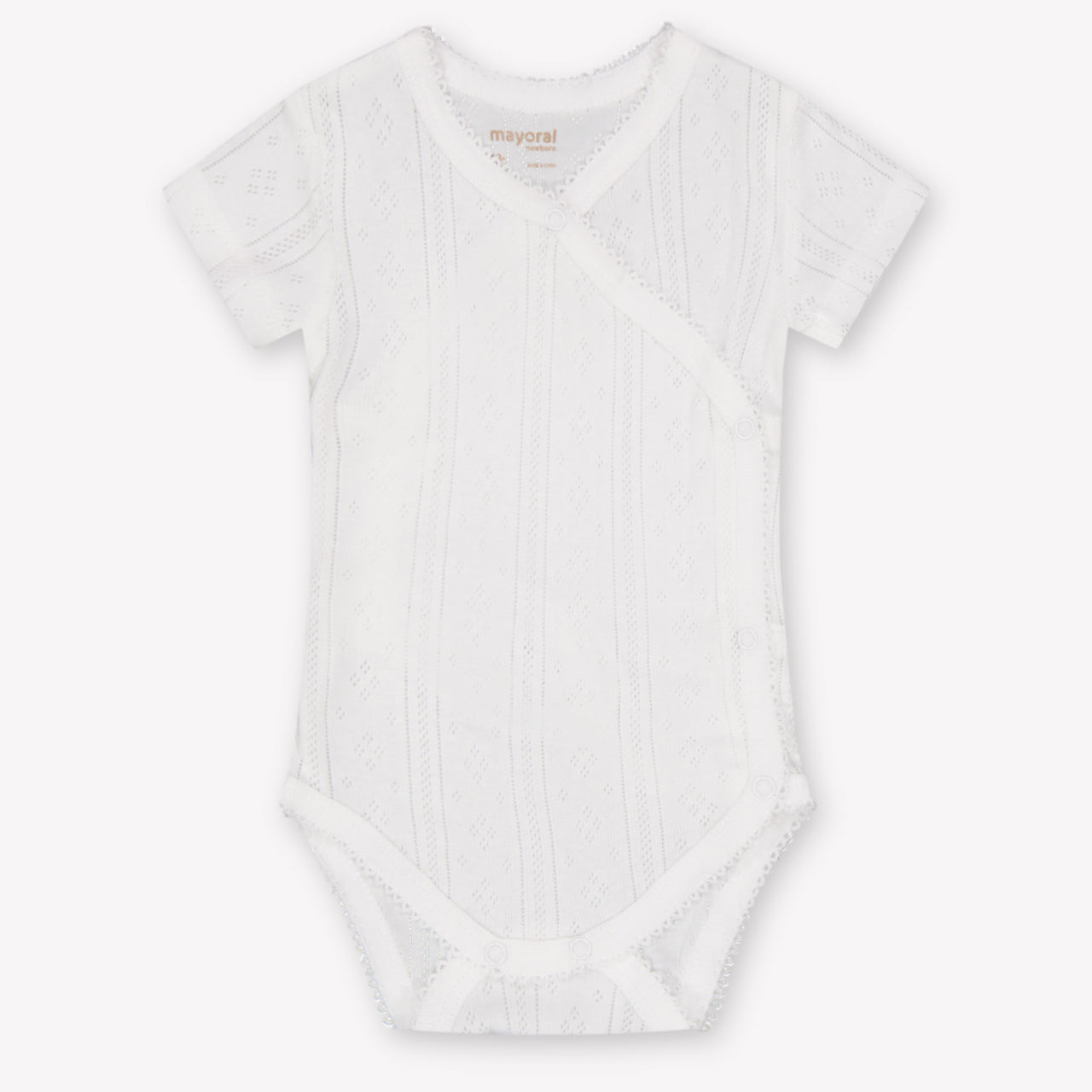 Mayoral Bébé Filles Barboteuse en blanc cassé