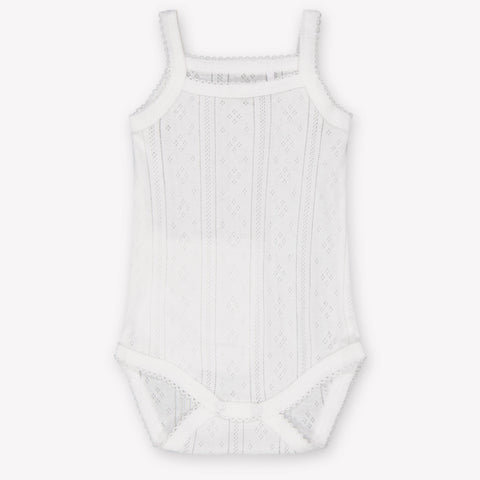 Mayoral Baby Girls Romper In OffWhite