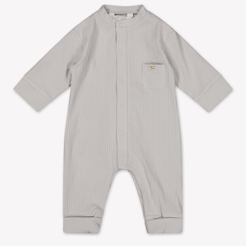 Mayoral Baby Unisex Playsuit In Light Gray