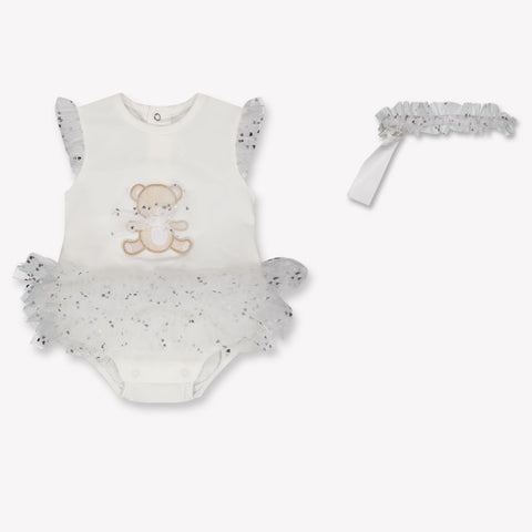 Mayoral Bébé Filles Barboteuse Blanc
