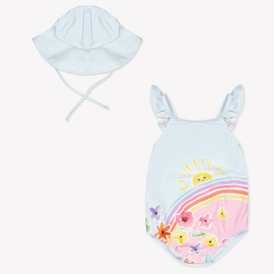 Mayoral bebe Chicas Traje de baño en Azul Claro
