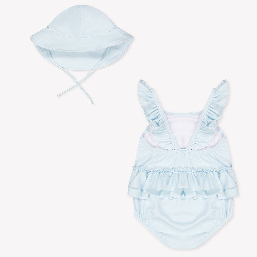 Mayoral bebe Chicas Traje de baño en Azul Claro