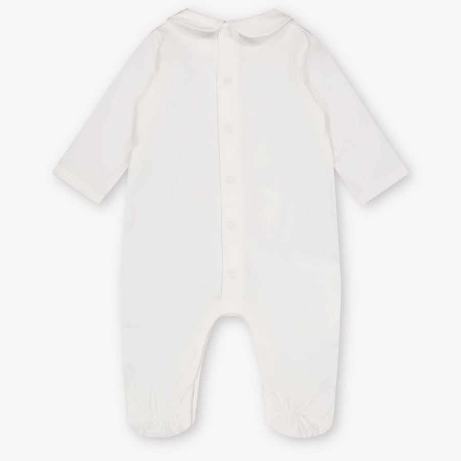 Mayoral bebe Chicas Mono corto en Blanco Roto
