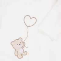 Mayoral bebe Chicas Mono corto en Blanco Roto