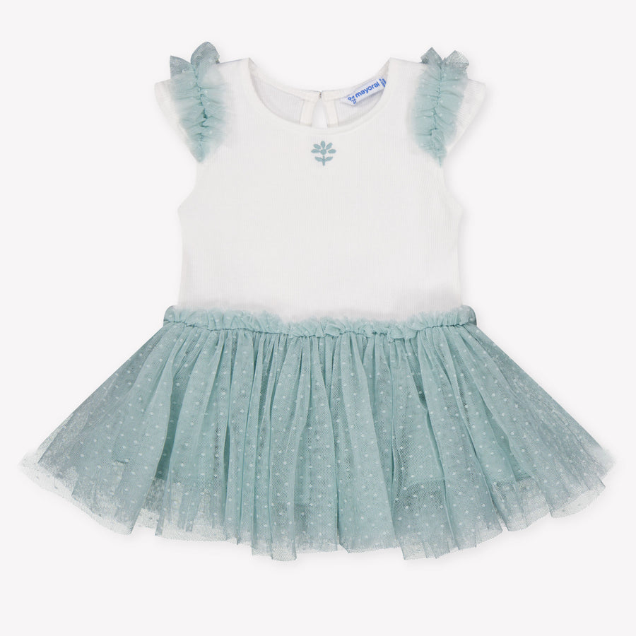 Mayoral Bambino Ragazze Vestirsi Verde Chiaro