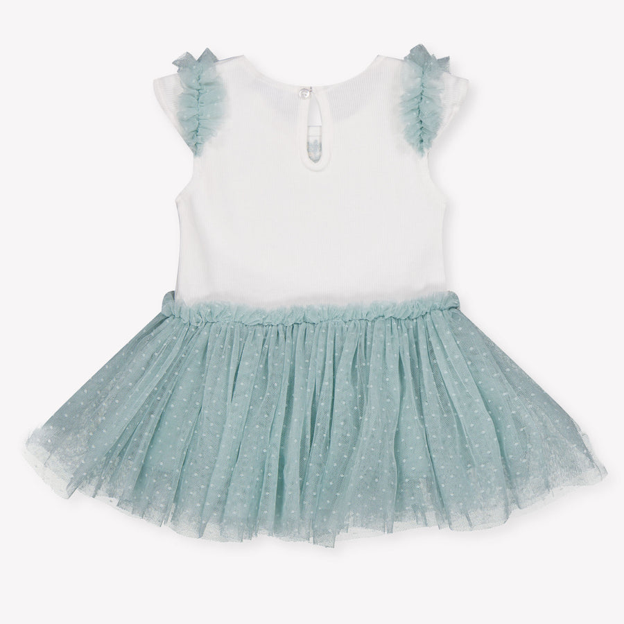 Mayoral Bambino Ragazze Vestirsi Verde Chiaro