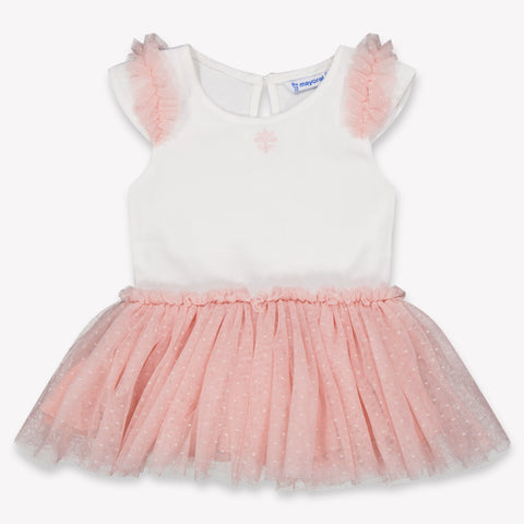 Mayoral Baby Girls Dress In Light Pink