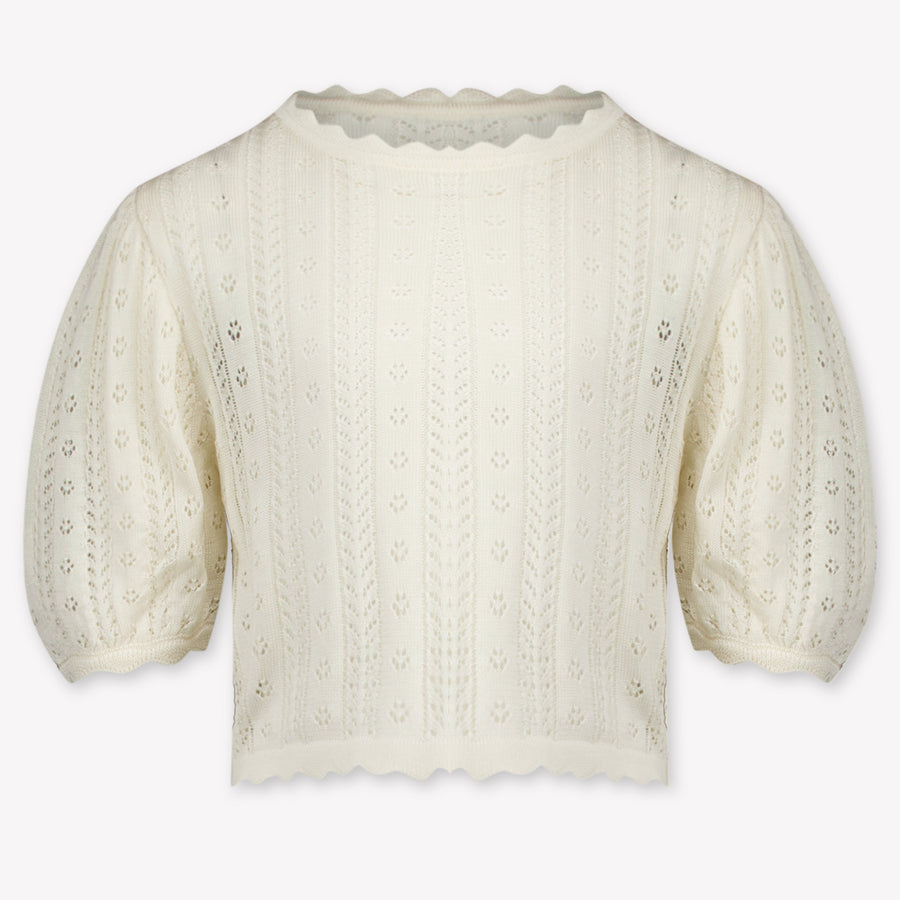 Mayoral Bambini Ragazze Maglietta dentro Off White