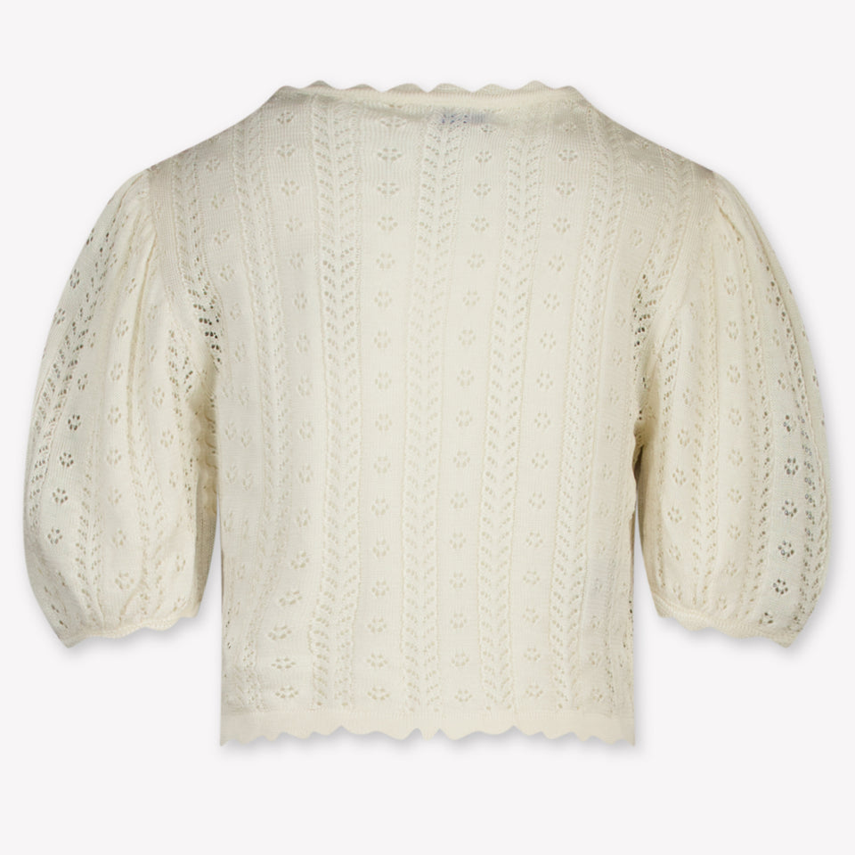 Mayoral niños Chicas Camiseta adentro Blanco Roto