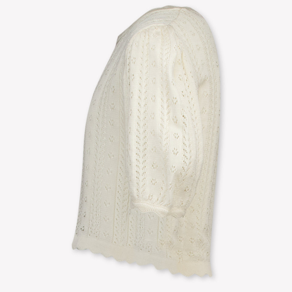 Mayoral niños Chicas Camiseta adentro Blanco Roto