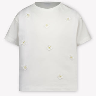 Mayoral Kinder Meisjes T-Shirt In Wit