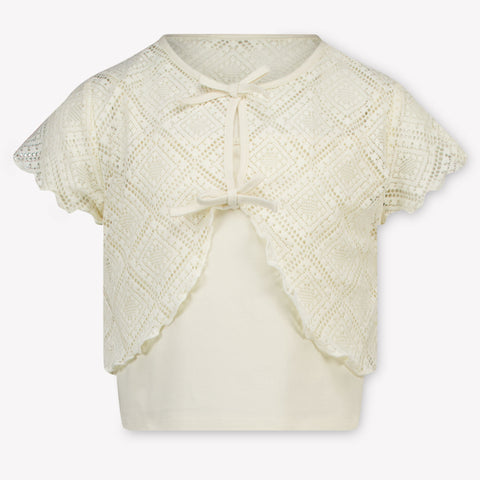 Mayoral Kinder Mädchen Einsetzen Grauweiß