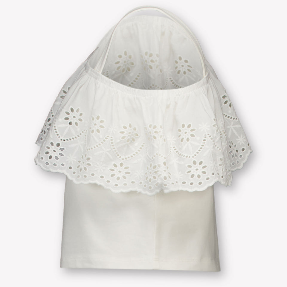Mayoral Kinder Meisjes T-Shirt In Off White