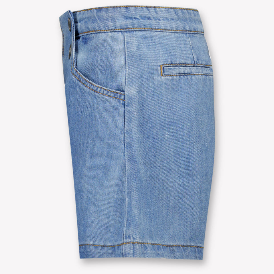 Mayoral Kids Girls Shorts In Jeans