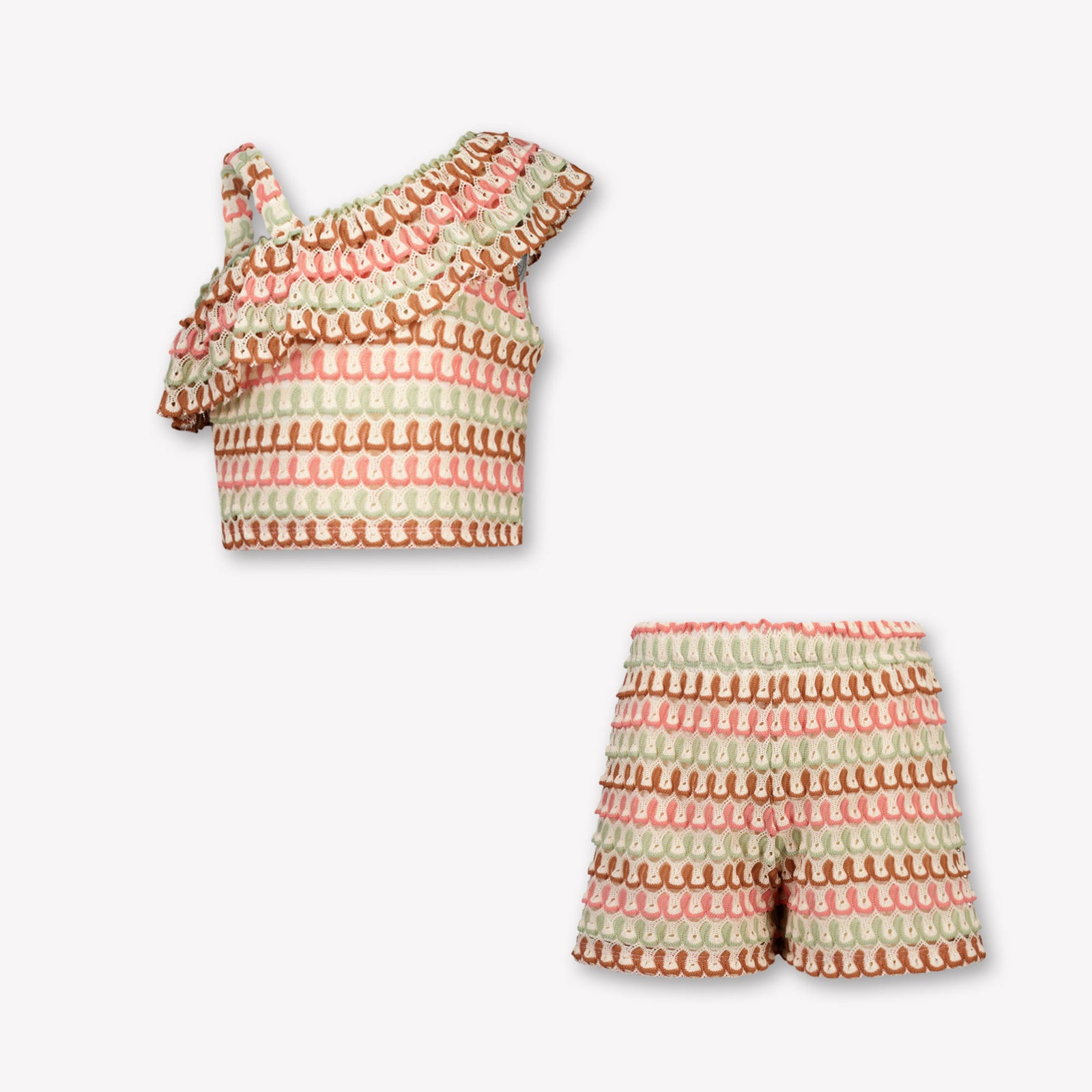 Mayoral Kids Girls Set In Pink