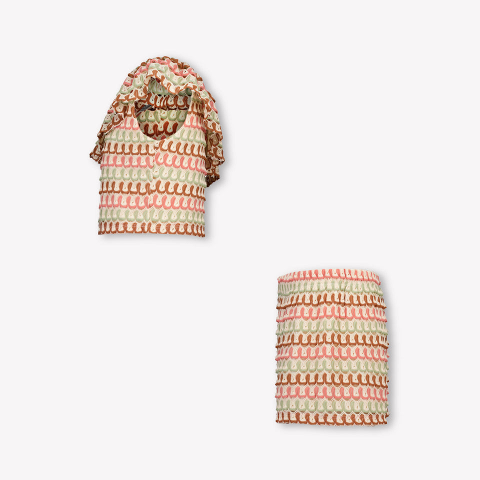 Mayoral Kids Girls Set In Pink