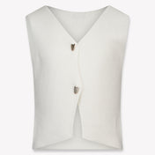 Mayoral niños Chicas Cárdigan en Blanco Roto