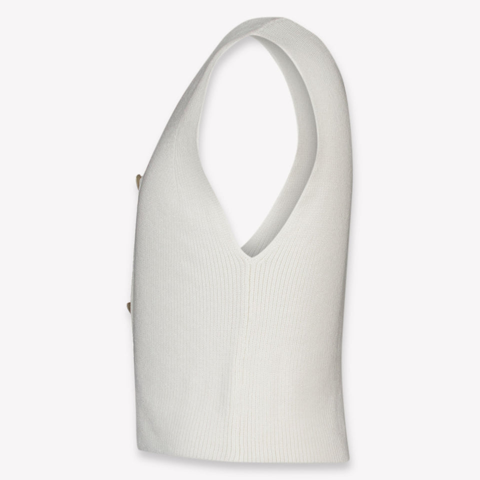 Mayoral niños Chicas Cárdigan en Blanco Roto