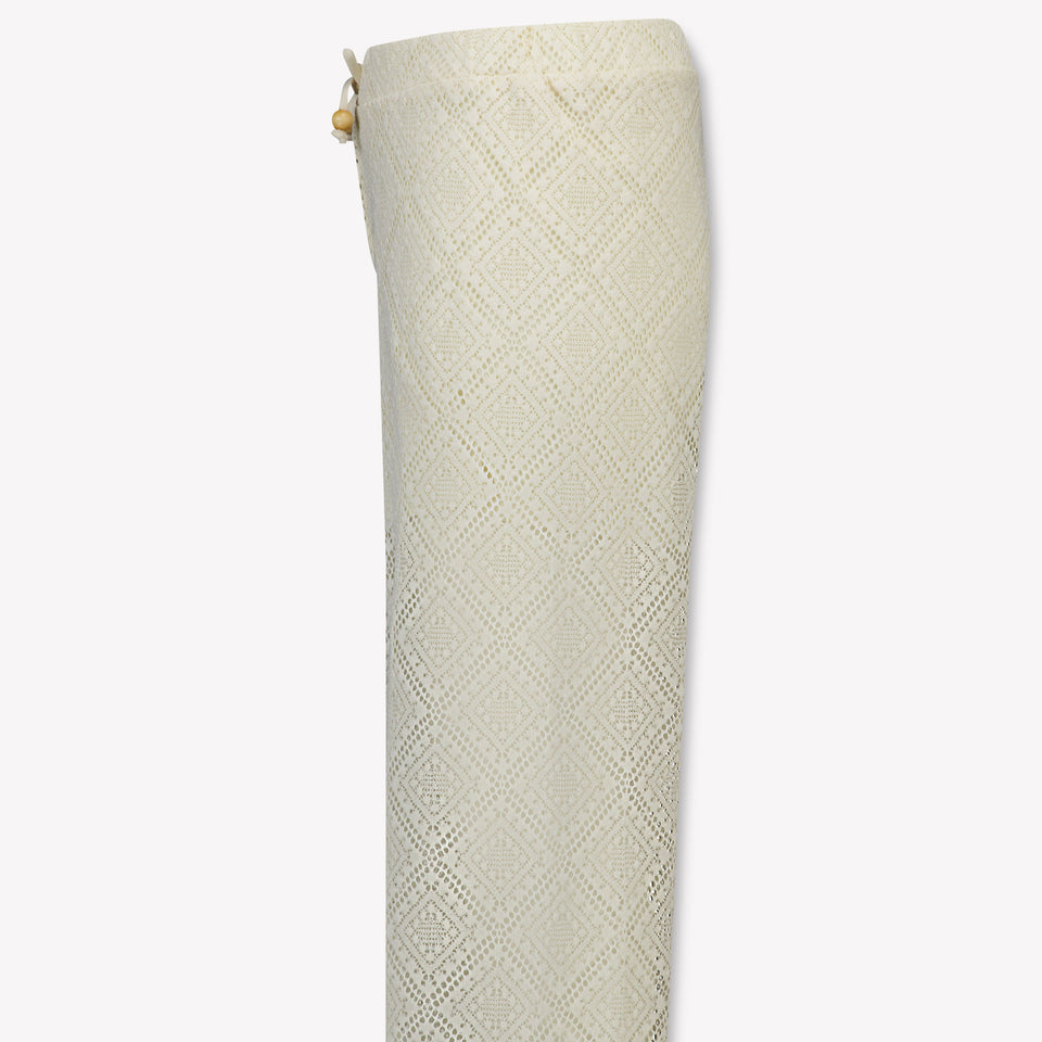 Mayoral niños Chicas pantalones en Blanco Roto