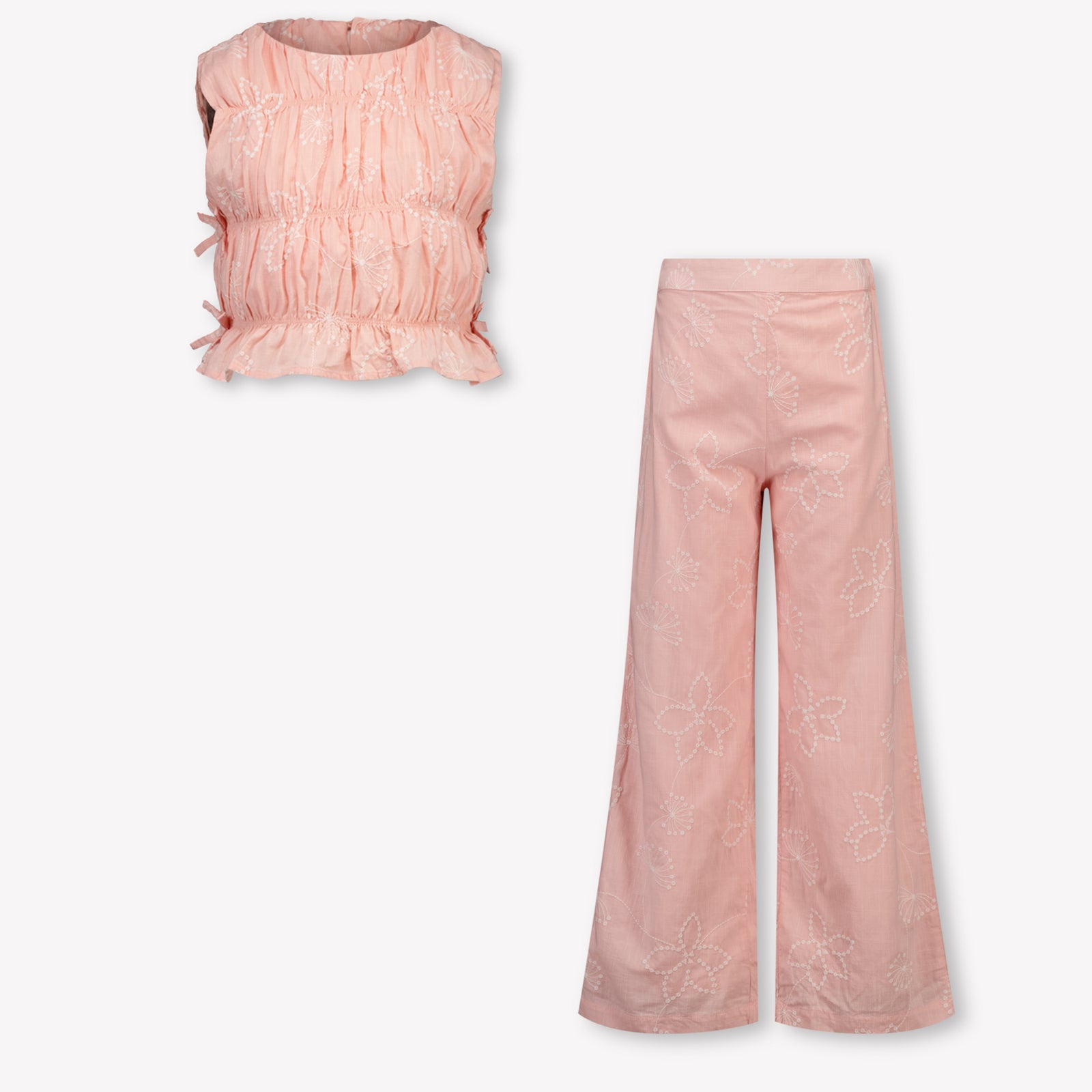 Mayoral Kids Girls Set In Light Pink