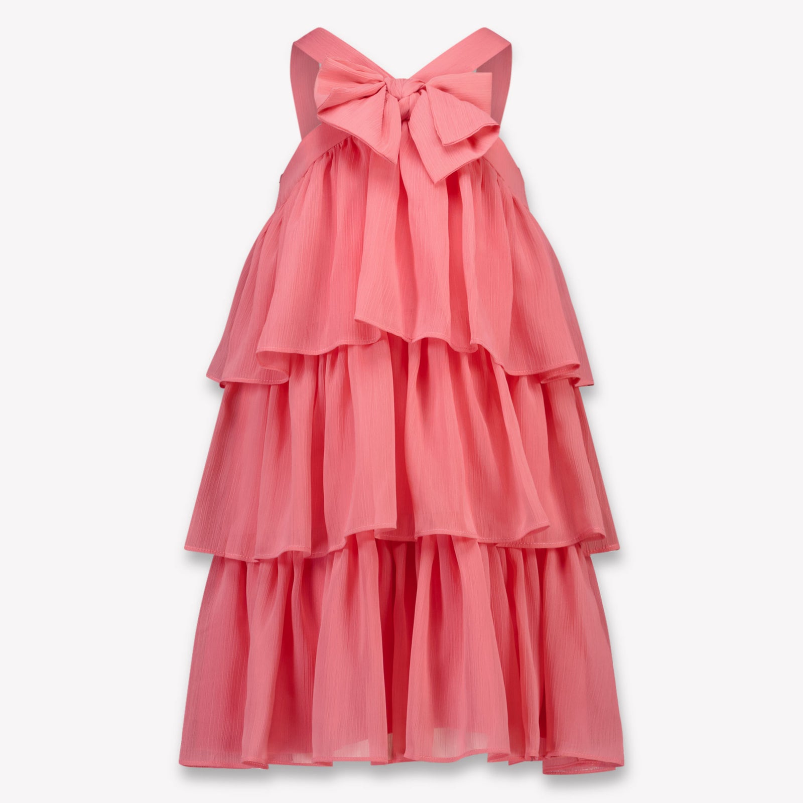 Mayoral Kids Girls Dress In Fuchsia